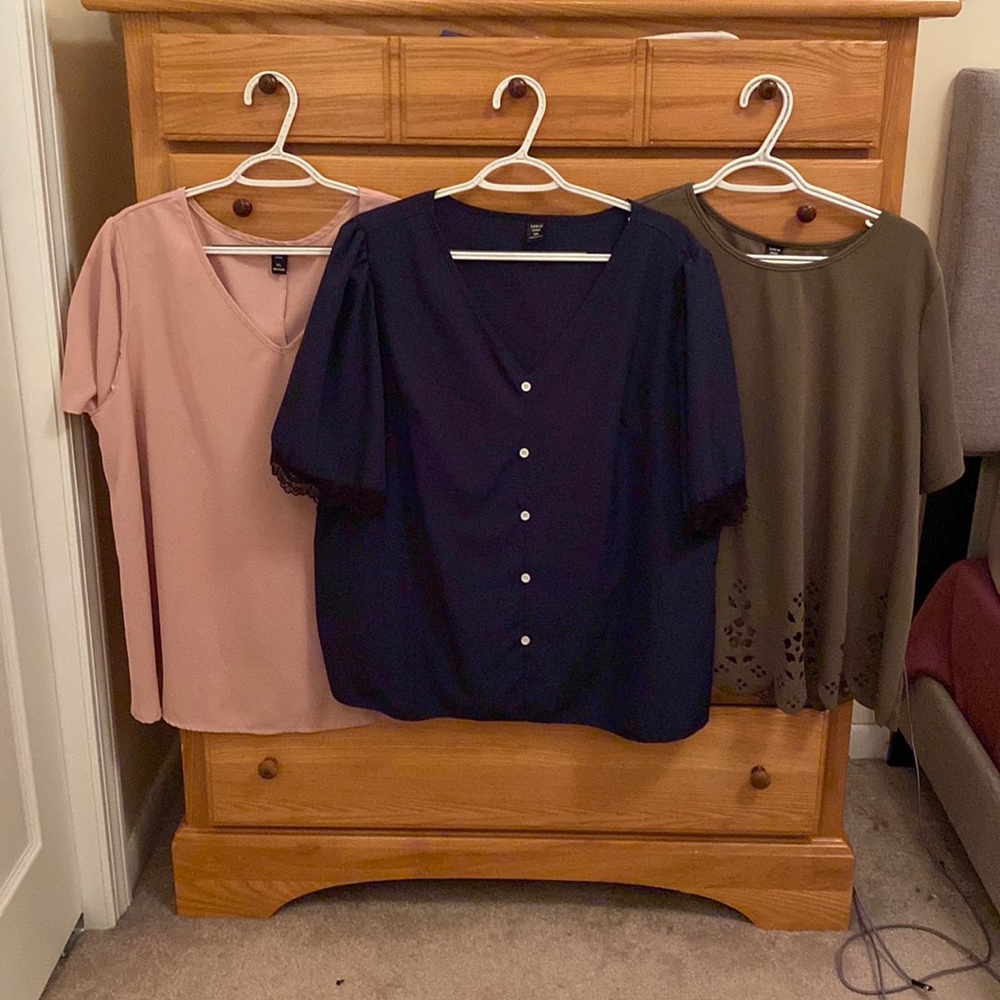 Shein Curve Shirts